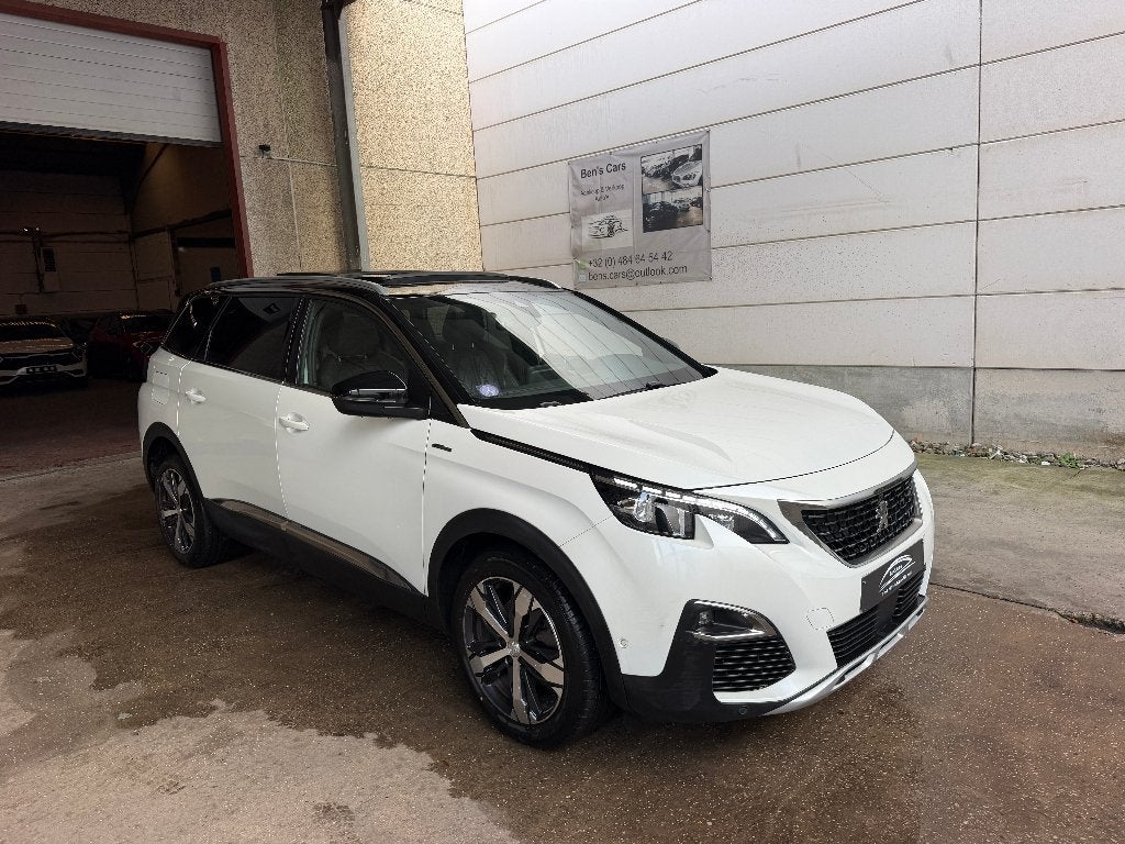 Peugeot 5008 1.2 GT-Line Automaat 131pk*GPS/Camera/Pano.Dak*, Auto's, Automaat, Dealer onderhouden, Verwarmde buitenspiegels, 5 deurs