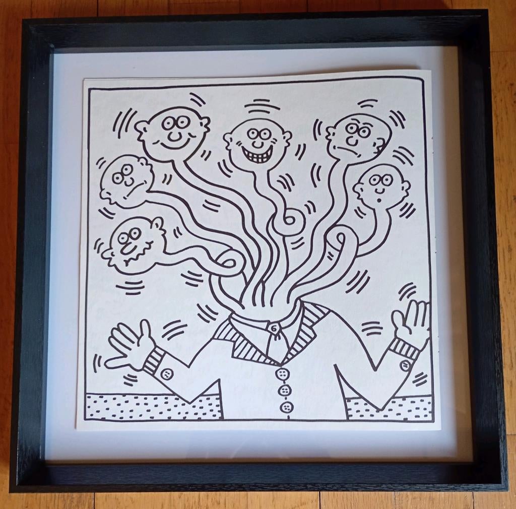 Popshop Keith Haring zeer oude druk, Ophalen of Verzenden