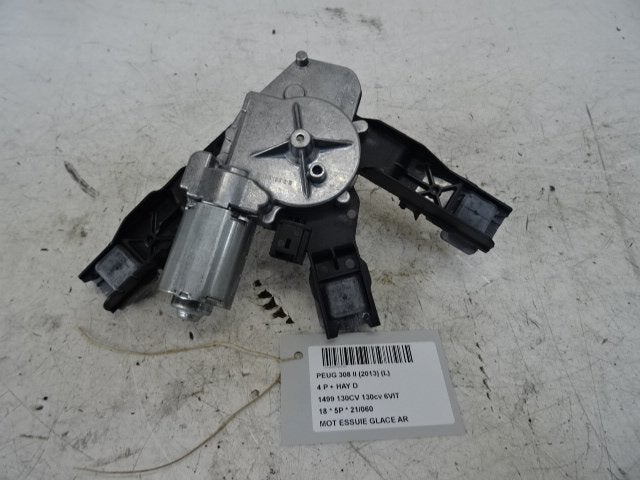 MOTEUR ESSUIE-GLACE ARRIÈRE 308 (L3 / L8 / LB / LH / LP), Kontakt-peugeot@peugeot.com, Utilisé, Peugeot Deutschland GmbH, Bahnhofsplatz
65423  Rüsselsheim, DE