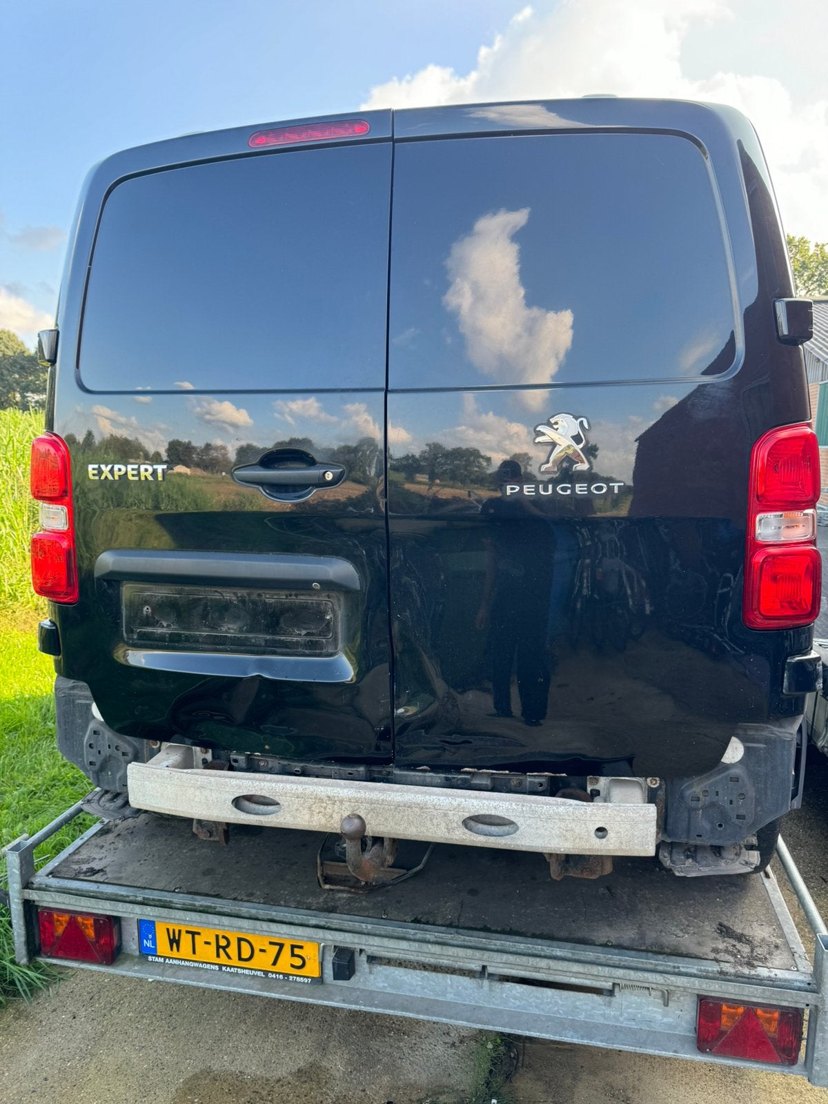 Achter deuren beschadigd peugeot expert / jumpy bj 2016/2019, Auto's, Particulier, Te koop, Peugeot