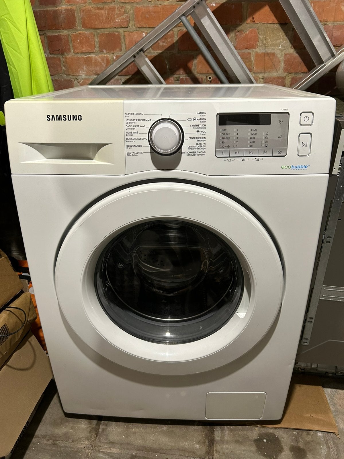 Samsung wasmachine te koop – voor onderdelen of herstel, Elektronische apparatuur, Wasmachines, 6 tot 8 kg, Ophalen, Gebruikt