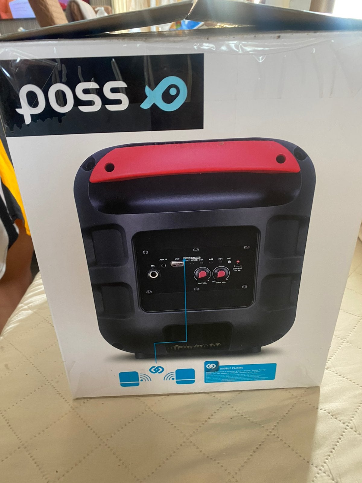 Bluetooth party speaker, Ophalen, Zo goed als nieuw