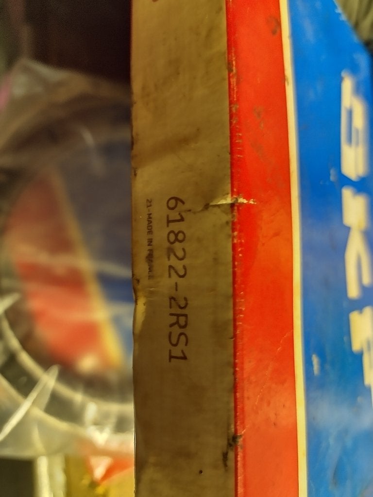 3 roulements SKF 61822 2RS1 neufs, Enlèvement