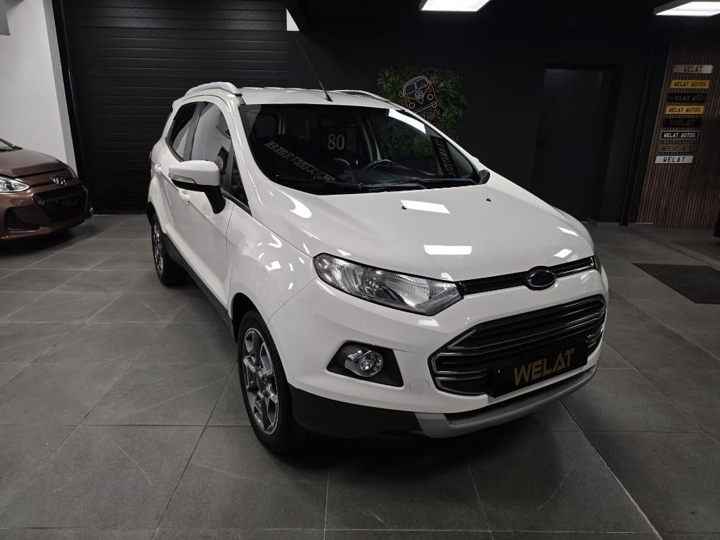 FORD ECOSPORT 1.5 BENZINE AUTOMAAT/2017/EURO 6/TOPSTAAT, Auto's, Ecosport, Wit, Bedrijf, 1500 cc
