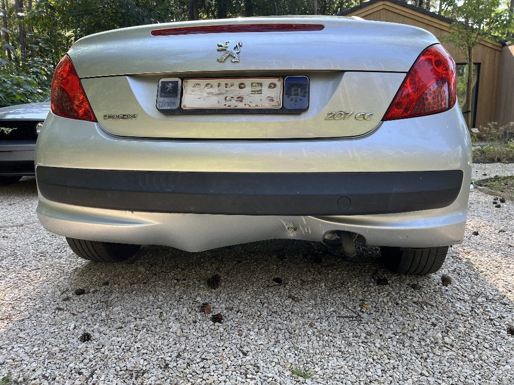 ✅ RECHERCHÉS : pare-chocs arrière Peugeot 207 cc, Autos : Pièces & Accessoires, Arrière, Pare-chocs, Enlèvement, Utilisé
