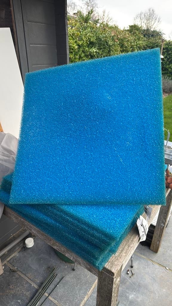 Filtermatten vijver 9stuks, Dieren en Toebehoren, Ophalen, Nieuw