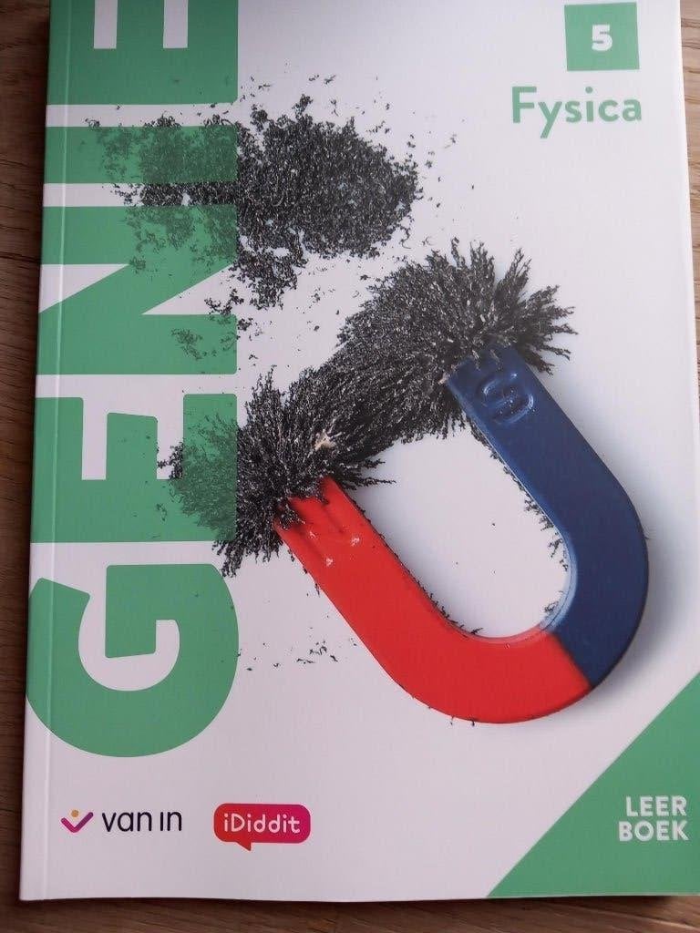 Genie Fysica 5 Leerboek, Boeken, Schoolboeken, Ophalen, ASO, Natuurkunde, Nieuw