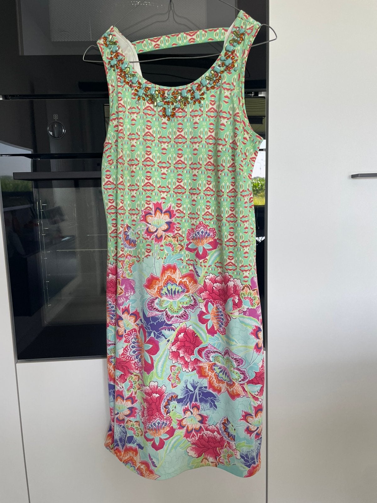 Mouwloze zomerjurk, Kleding | Dames, Ophalen of Verzenden, Zo goed als nieuw, Maat 36 (S)