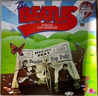 Beatles "Featuring Tony Sheridan" U.K. 1976, LP, Originele persing, Ophalen of Verzenden, Zo goed als nieuw