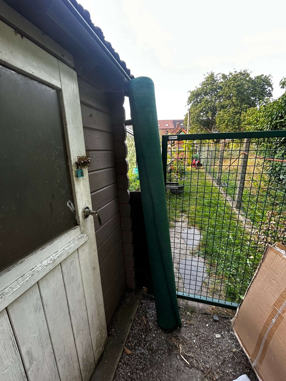 Toile occultant 100% 300gr 11 m restant en 1m80, Tuin en Terras, Schuttingen, Ophalen, Zo goed als nieuw