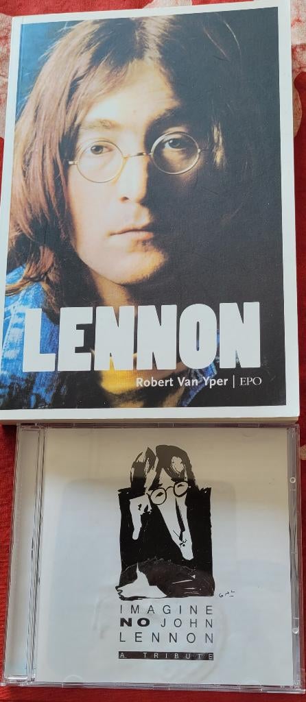 Livre et CD spécial de John Lennon, Enlèvement, Neuf, Genre ou Style, Robert van Yper