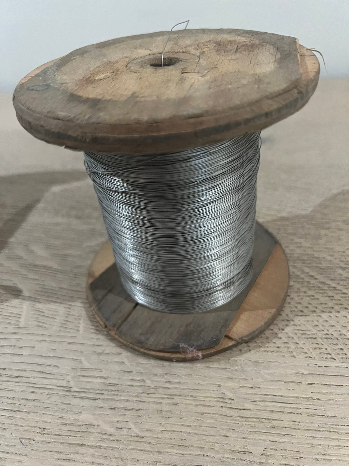 vlecht baar draad  2 kg./ maken v juwelen 0,2mm  enz, Tuin en Terras, Gaas en Draad, Ophalen of Verzenden, Draad