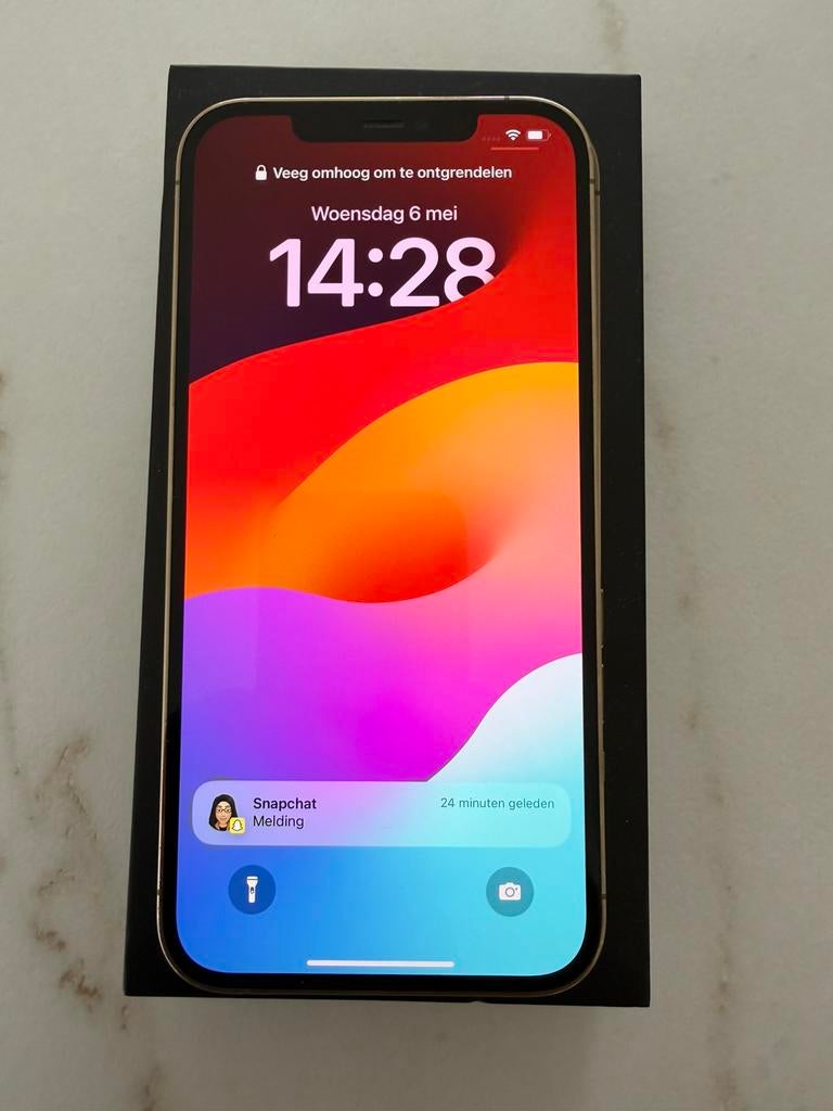 iPhone 12 Pro Max, Télécoms, Enlèvement, Comme neuf, Or, IPhone 12