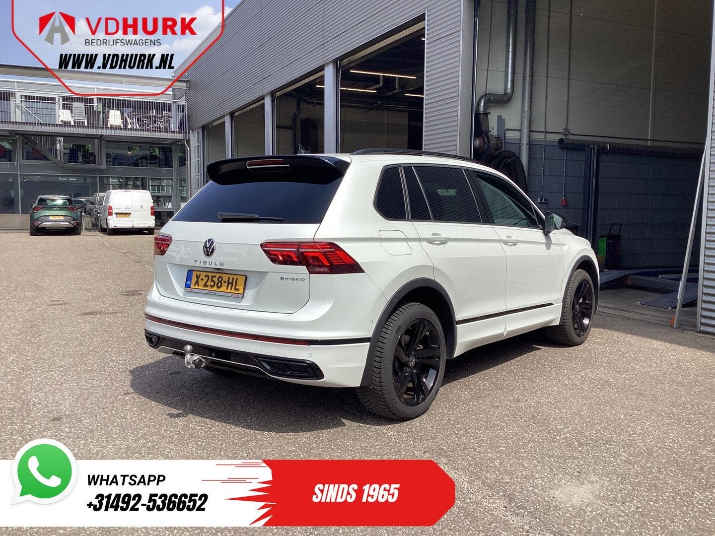 Volkswagen Tiguan 1.4 TSI eHybrid R-Line Pano/ IQ-Light/ Hea, Automaat, 35 g/km, Wit, Hybride Elektrisch/Benzine