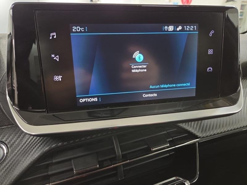 Peugeot 208 Allure - Automaat - Carplay - Camera, Argent ou Gris, Achat, Euro 6, Noir