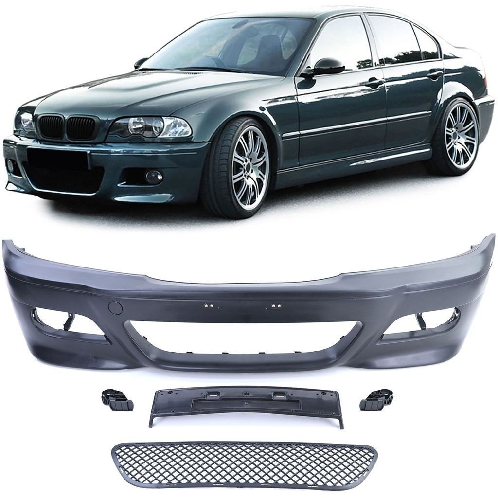 Voorbumper Voor Bmw 3 Serie E46 M Pakket Look, Verzenden