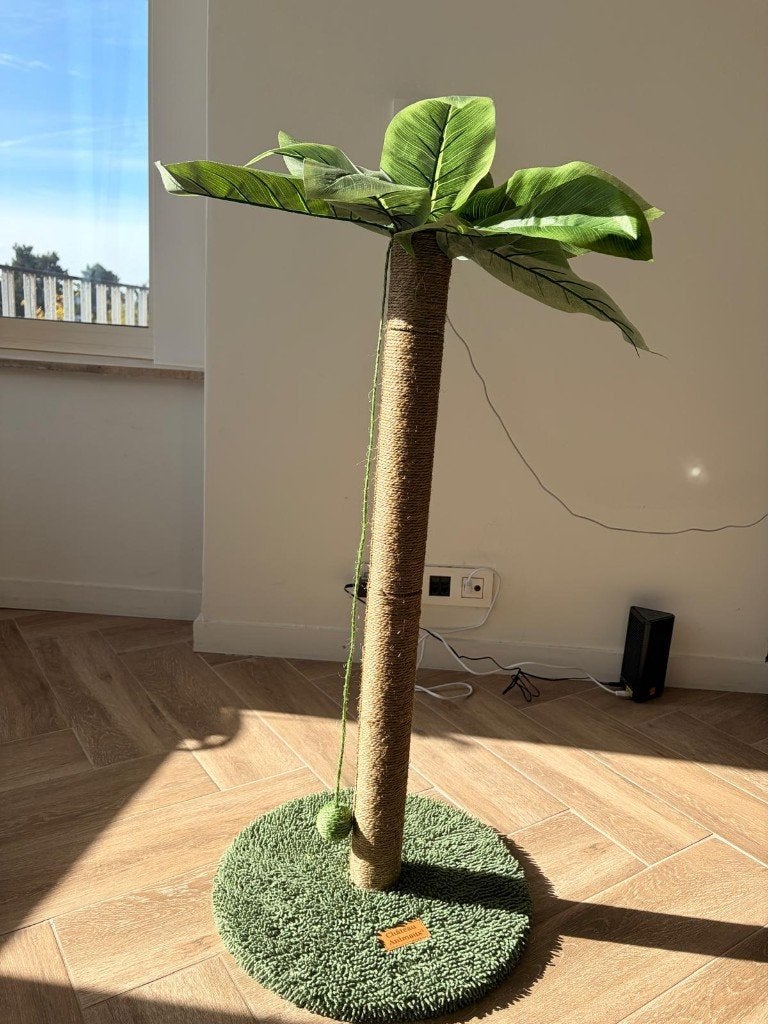 Palm tree scratching post, Animaux & Accessoires, Enlèvement, Comme neuf, Griffoir