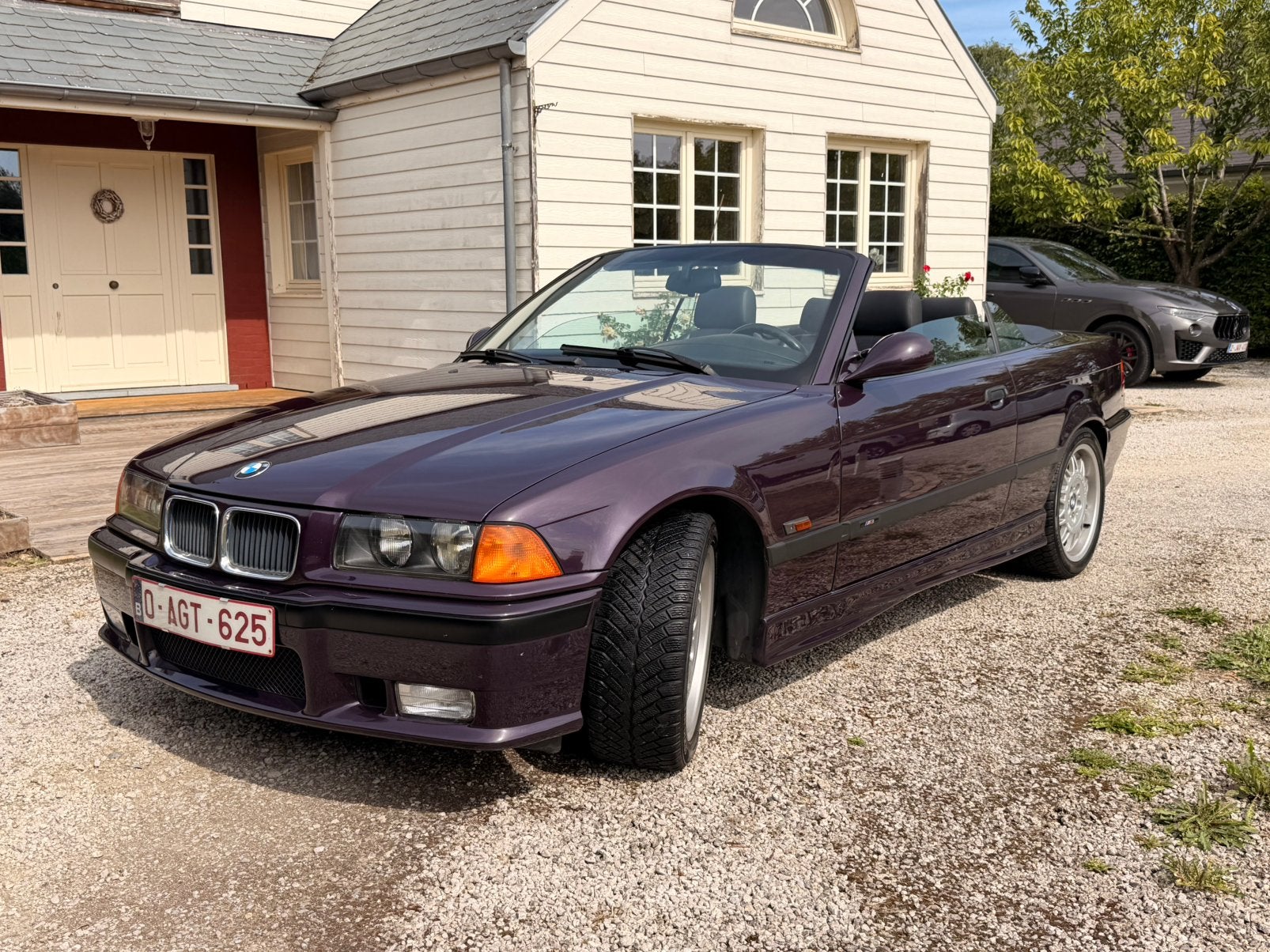 BMW M3 e36 cabriolet 3.0l daytona violet 1995, Auto's, BMW, Achterwielaandrijving, Zwart, Overige kleuren, Cabriolet