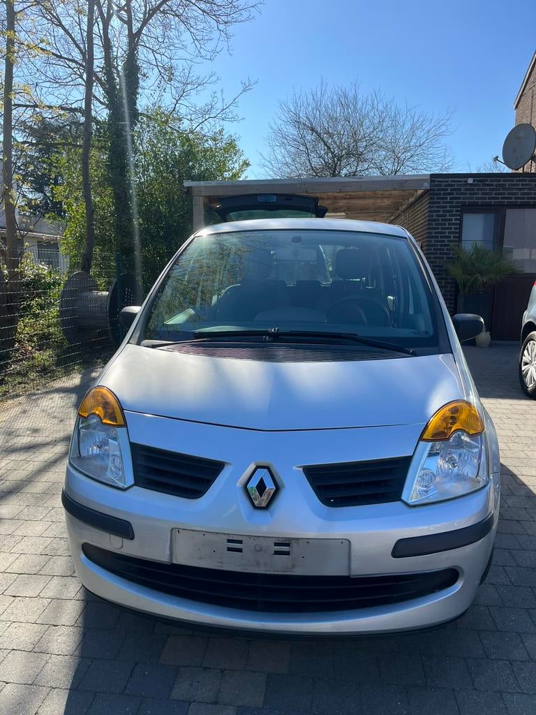 Renault modus 1.2 16v, Auto's, Stof, Handgeschakeld, Particulier, Zilver of Grijs