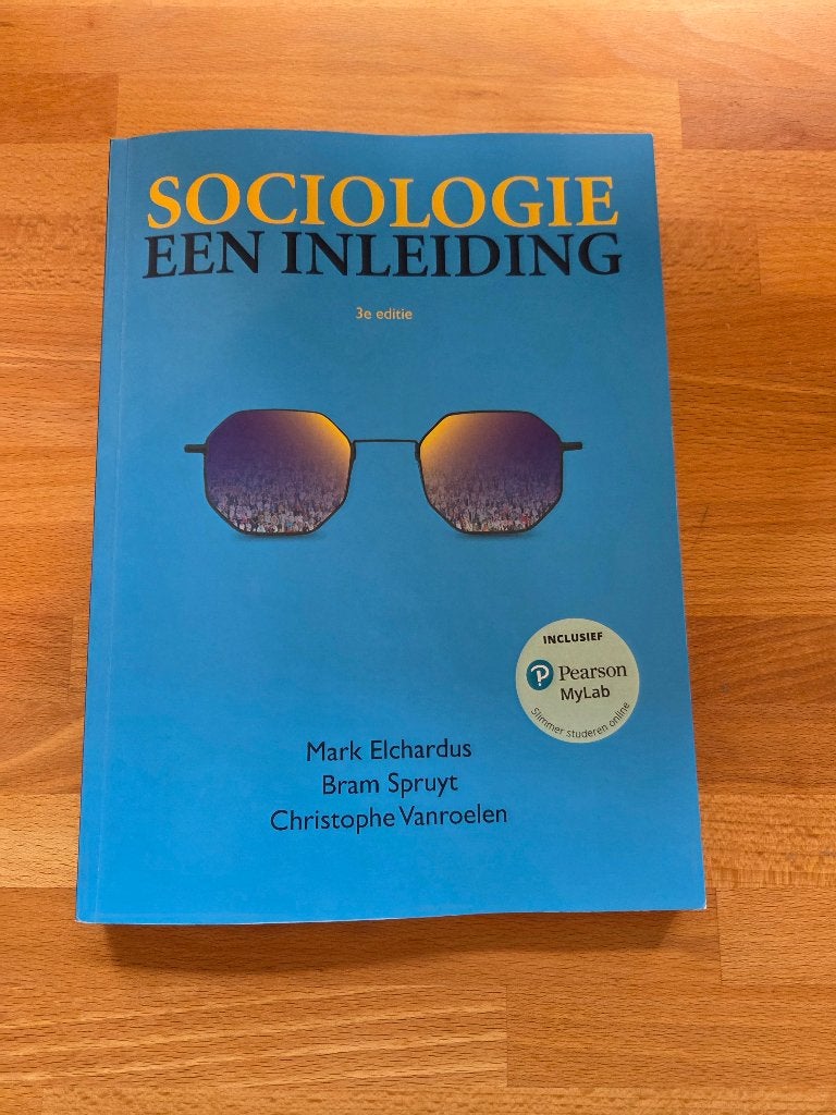 Sociologie, een inleiding, 3e editie, Enlèvement ou Envoi, Neuf, Enseignement supérieur, Mark Elchardus; Bram Spruyt; Christophe Vanroelen