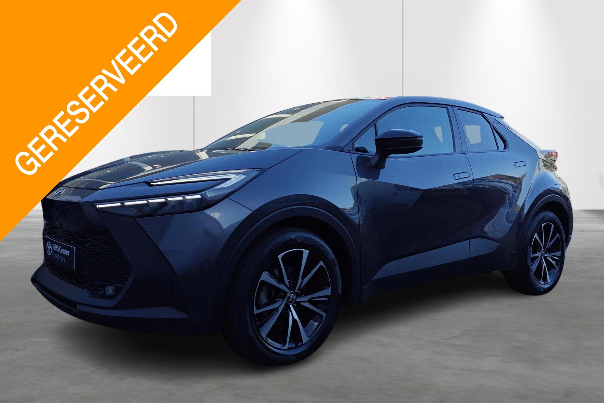 Toyota C-HR 2.0 Hybrid Dynamic Plus Mono-Tone E-CVT + Techno, Argent ou Gris, 725 kg, Electronic Stability Program (ESP), Noir