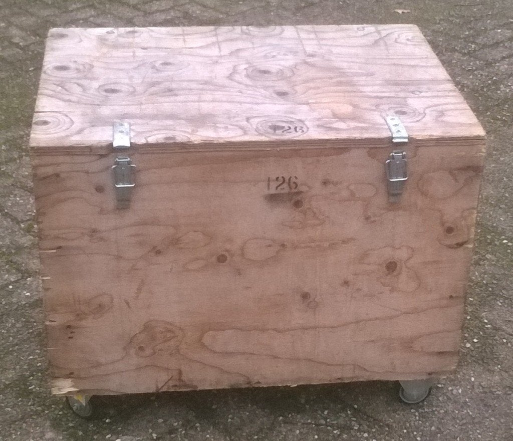 Flightcase op wielen, 70 x 50 x 45 cm (18mm), Muziek en Instrumenten, Ophalen of Verzenden, Gebruikt, Overige instrumenten, Flightcase