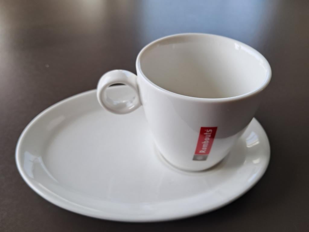 Kopjes en bordjes Rombouts, Ophalen of Verzenden