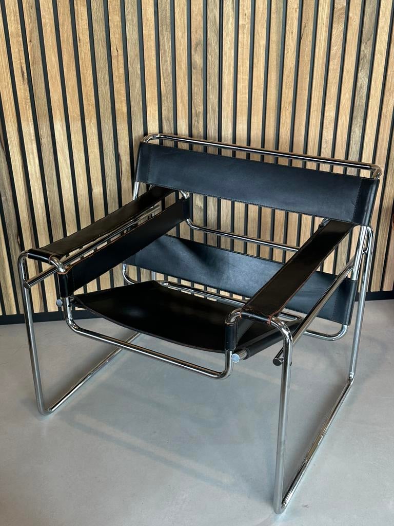 Wassily Chair Marcel Breuer Gavina origineel, Ophalen, Gebruikt, Overige materialen