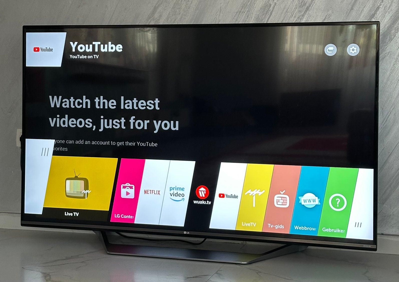 LG l Smart tv l 4K l 65” l Perfecte Staat, Audio, Tv en Foto, Ophalen, 50 Hz, OLED, Zo goed als nieuw