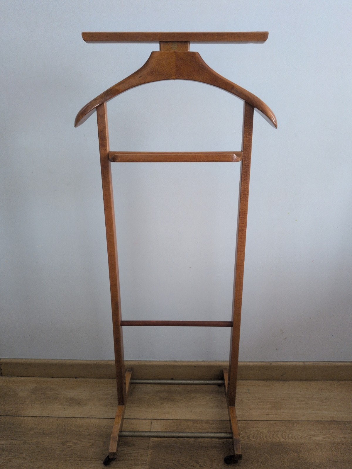 Valet de chambre vintage en bois, F.R.