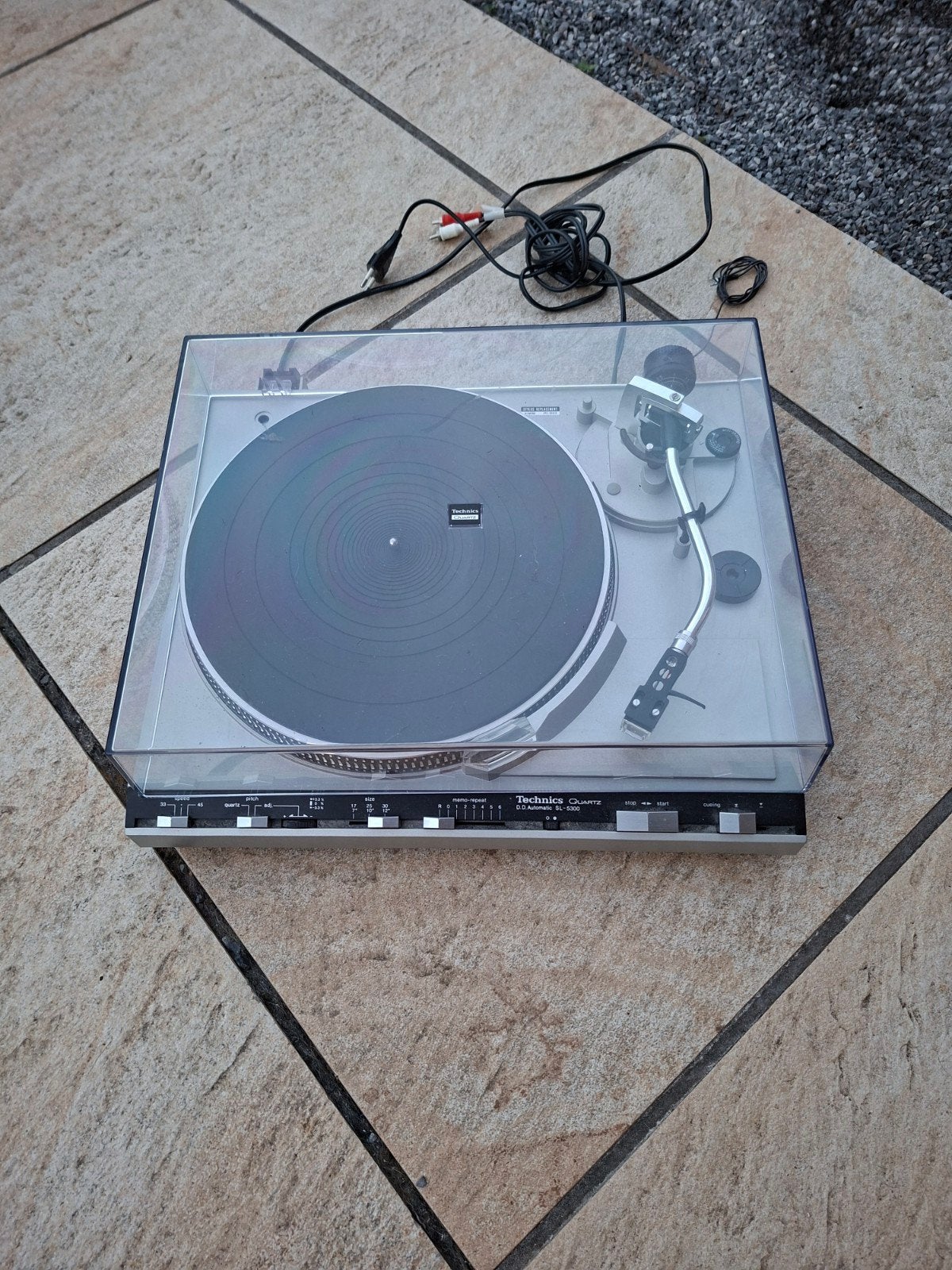 Platine technics SL-5300, Enlèvement, Technics