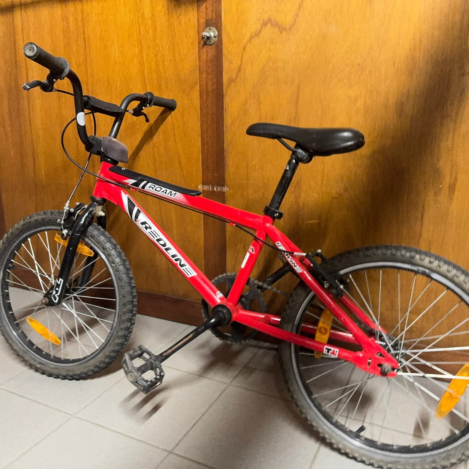 BMX voor kinderen, Ophalen, Gebruikt, Staal, Velgrem