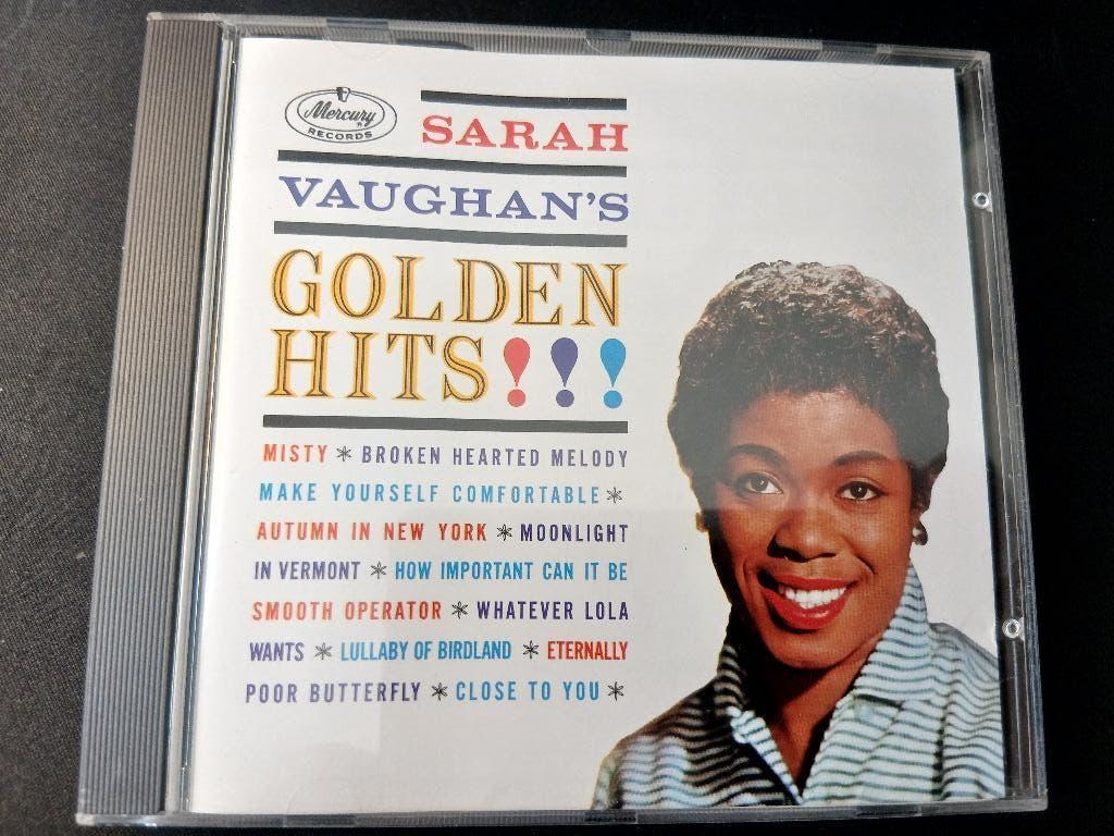 Sarah Vaughan's Golden Hits - Cd Popcorn = Mint, Cd's en Dvd's, Cd's | Jazz en Blues, Ophalen of Verzenden, Zo goed als nieuw