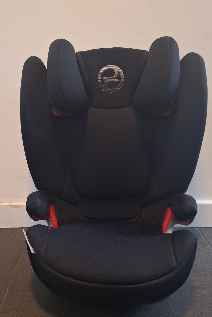 3 stuks Cybex Solution S-fix Autostoelen - Black - ISOFIX, Verstelbare rugleuning, Gebruikt, 15 t/m 36 kg, Isofix