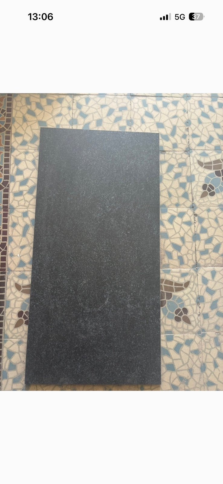 Carrelage effet pierre gris pour intérieur ou extérieur, Maison & Meubles, Enlèvement, Comme neuf, Gris