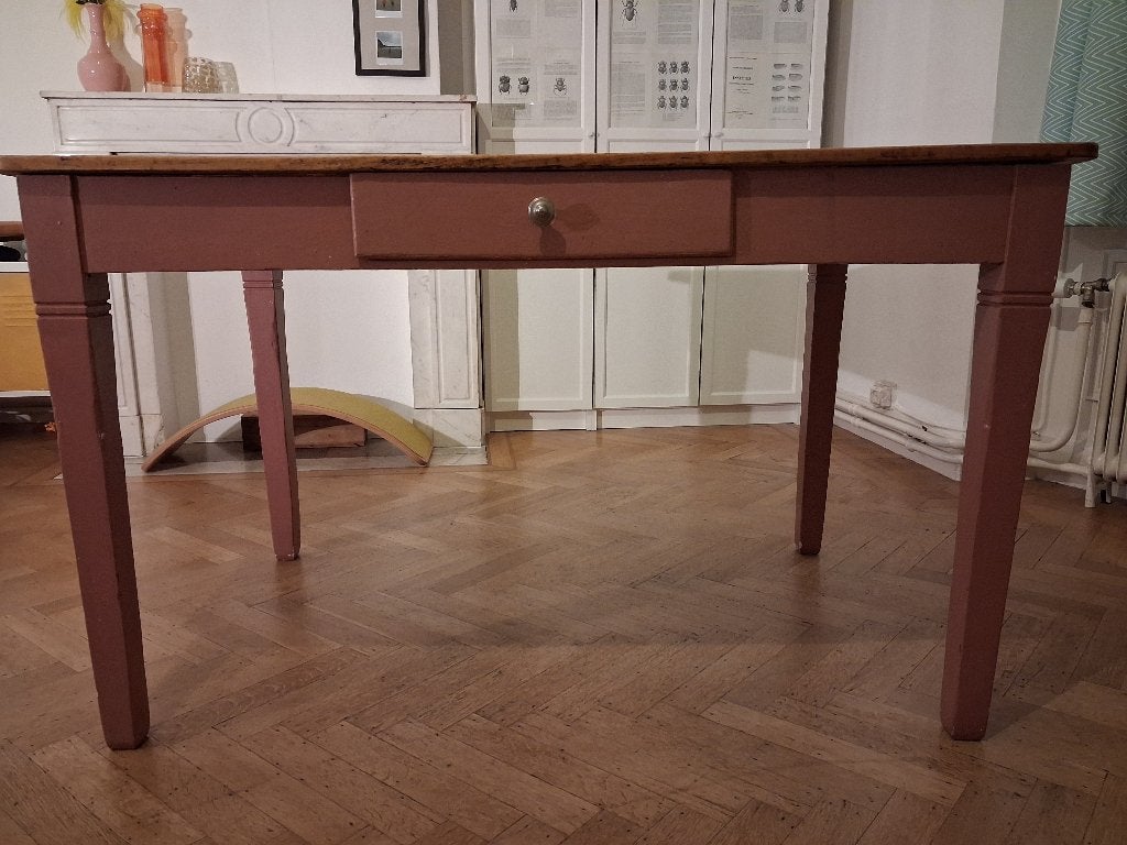 Table salle a manger bois, 100 à 150 cm, Quatre personnes, Enlèvement, Utilisé