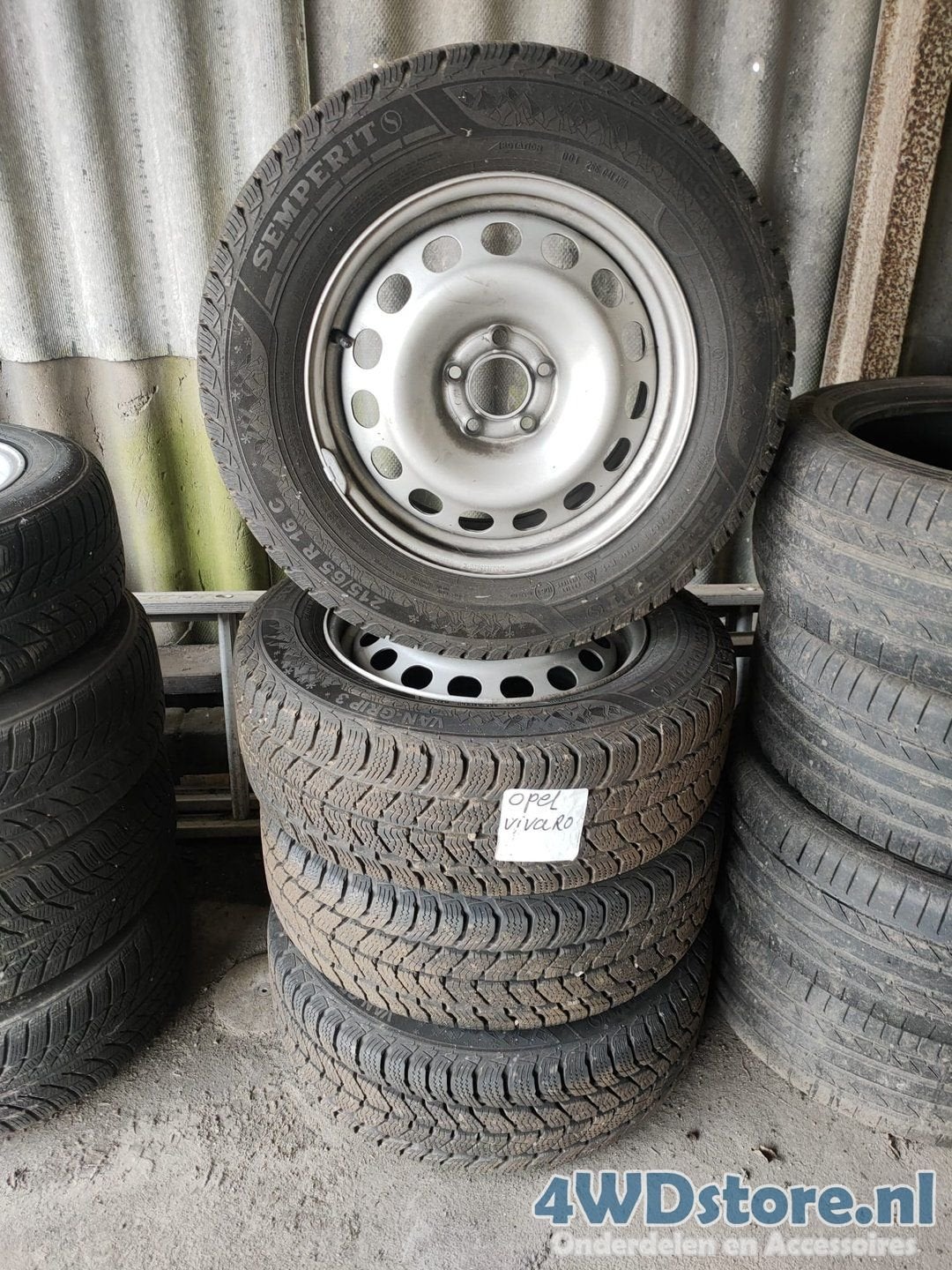Opel Vivaro Stalen velgen + Banden, Auto-onderdelen, -, Banden en Velgen, Ophalen of Verzenden, Gebruikt