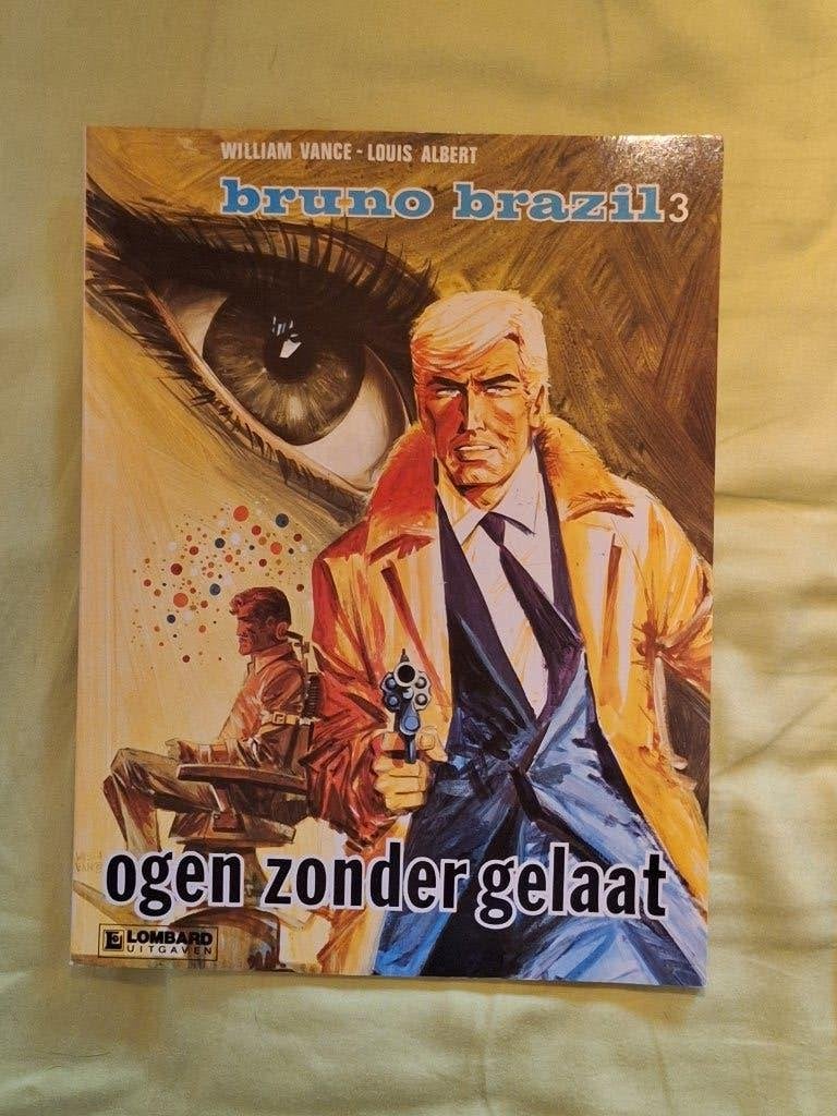 Bruno Brazil 3: ogen zonder gelaat, Boeken, Eén stripboek, Ophalen of Verzenden, Zo goed als nieuw