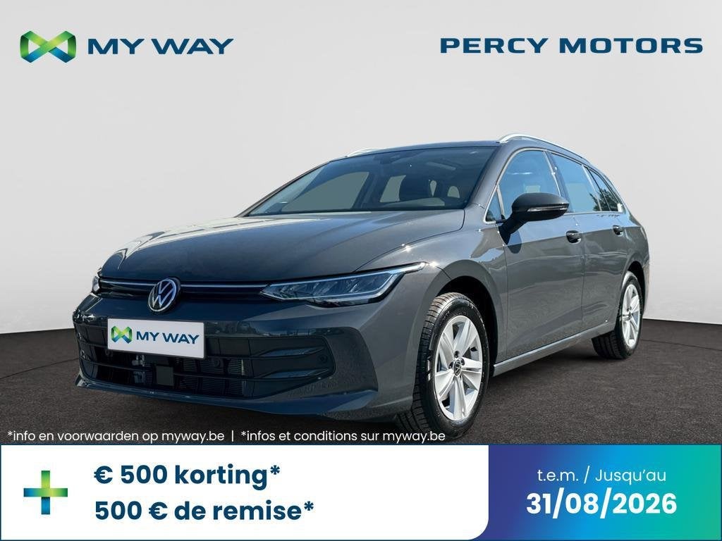 Volkswagen Golf VIII SW Golf Variant 1.5 eTSI Life Business, Autos, Argent ou Gris, Achat, 124 g/km, Break