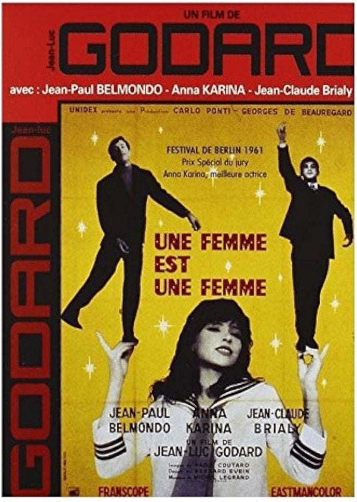 Klassieke dvd/Een vrouw is een vrouw/Jean-Luc Godard (1961), 1960 tot 1980, Gebruikt, Alle leeftijden, Ophalen of Verzenden