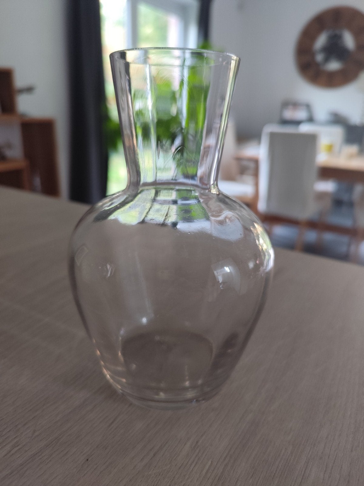 Petite carafe à vin de bistrot vintage – Verre années 70, Maison & Meubles, Enlèvement ou Envoi, Verre, Vintage, Pichet