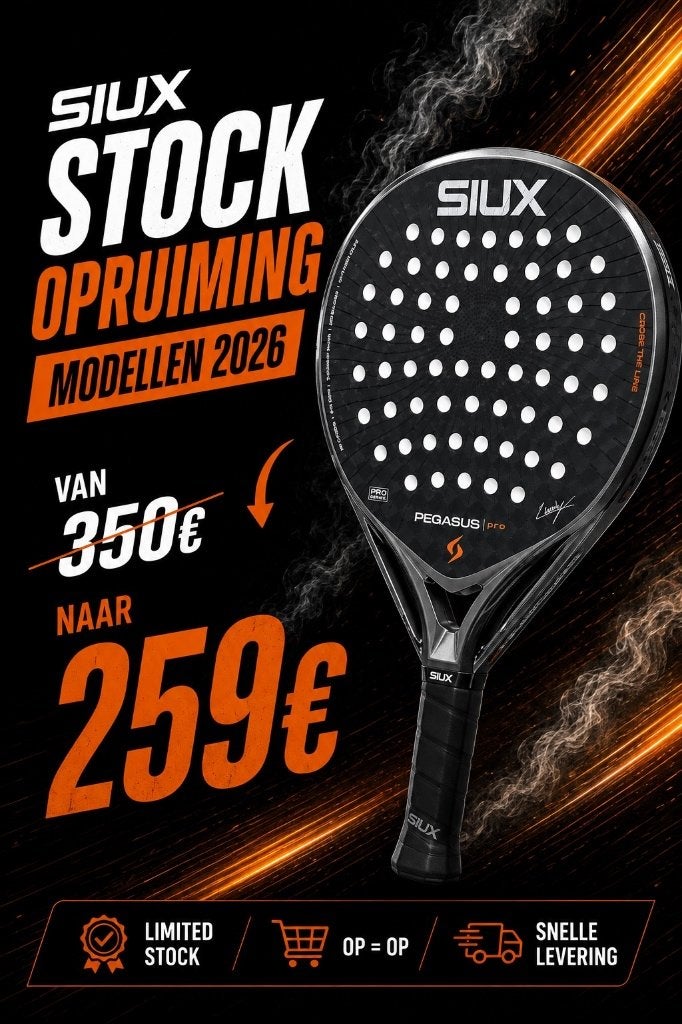 Nieuwe Siux Pegasus Storm Grye Pro 2026 padel racket, Ophalen of Verzenden, Nieuw, Padelracket