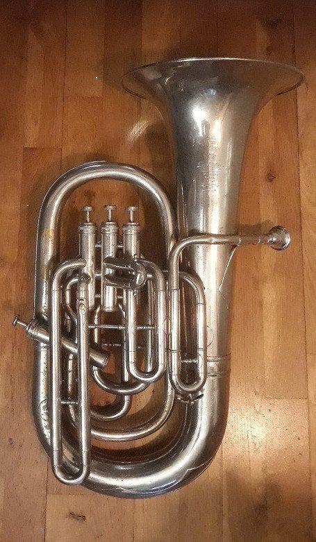 Euphonium Blaasinstrument gebruikt  Muziek Center Roosendaal, Ophalen, Gebruikt, Euphonium of Tenortuba