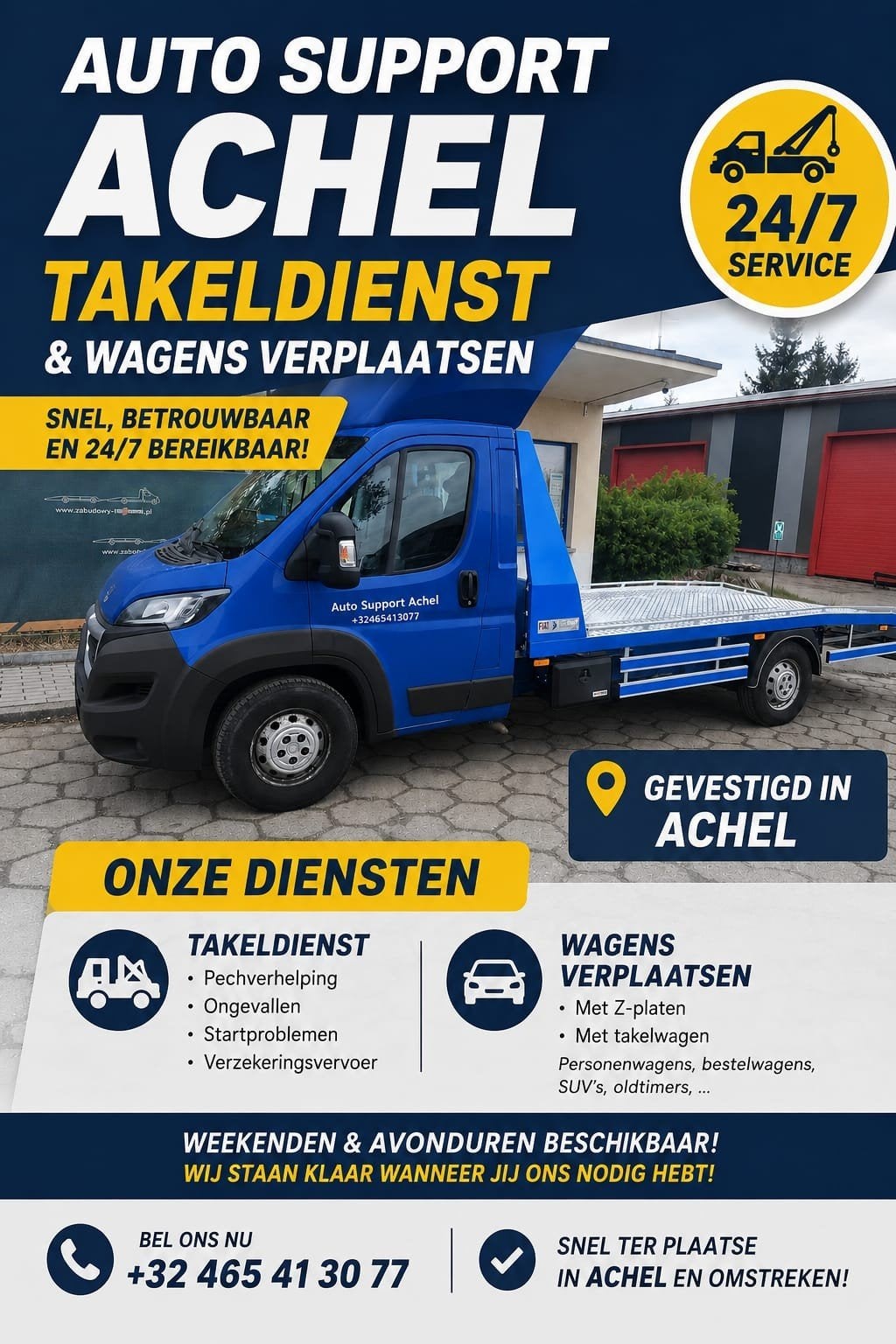 Keuringen met Z platen & transport, Services & Professionnels