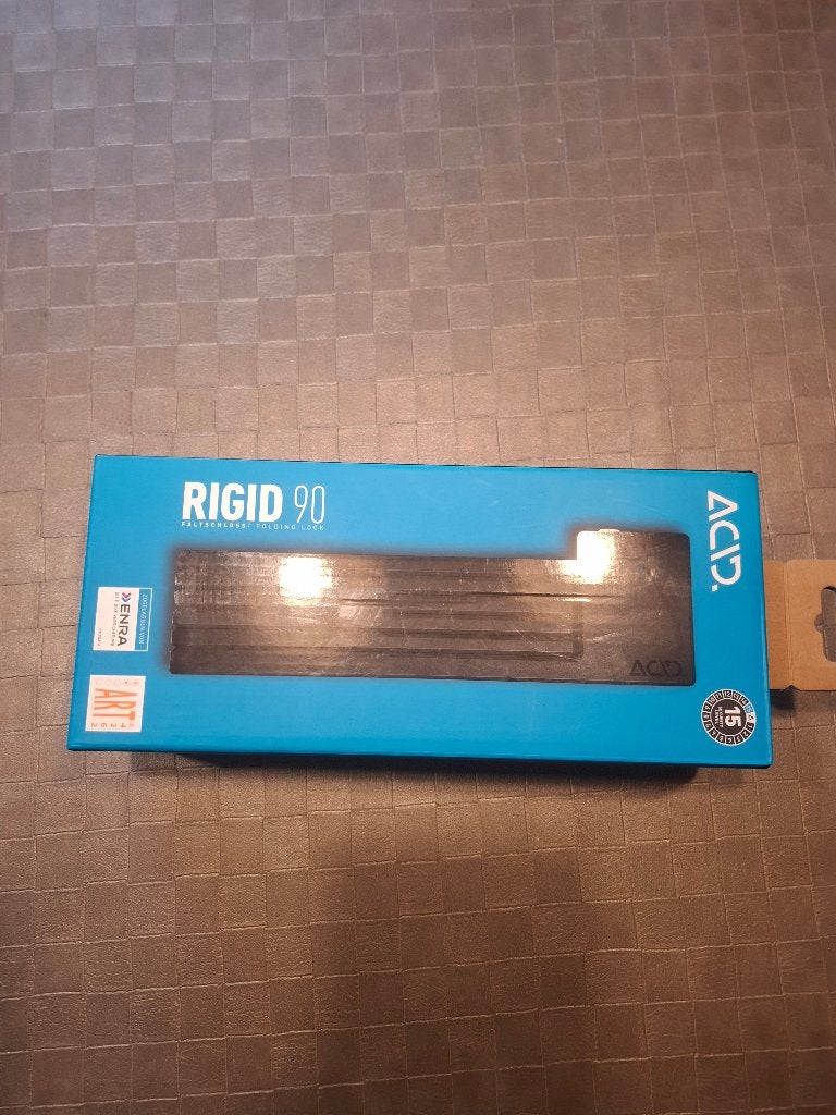 rigid 90 fietsslot nieuw, nog in de doos, Fietsen en Brommers, Ophalen of Verzenden, Nieuw, Vouwslot