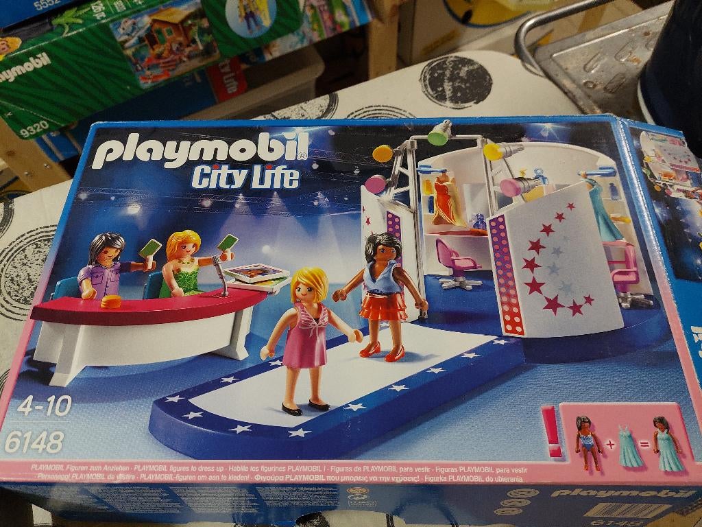 Playmobil 6148 City life model podium, Enlèvement ou Envoi, Utilisé, Ensemble complet