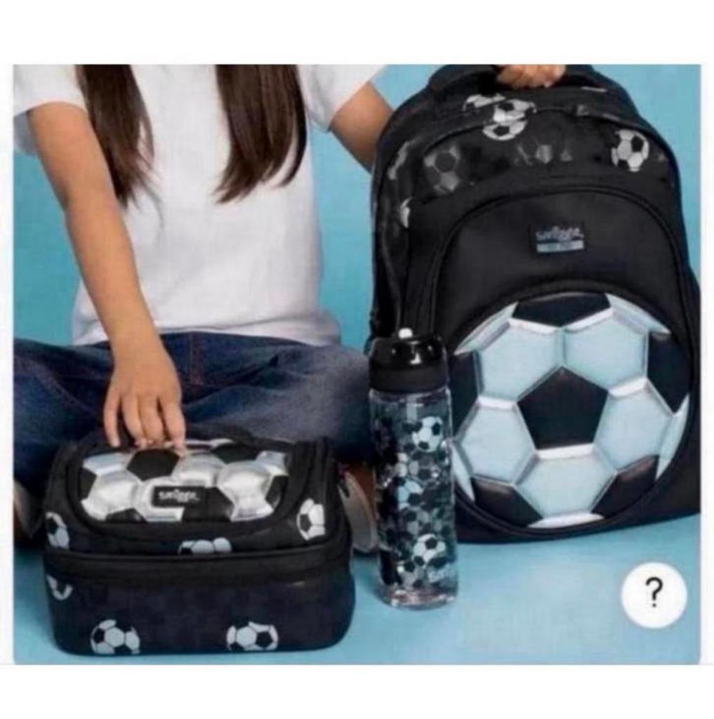 Smiggle Voetbal schooltas etui bidon rugzak rugtas school, Ophalen of Verzenden, Nieuw, Overige typen