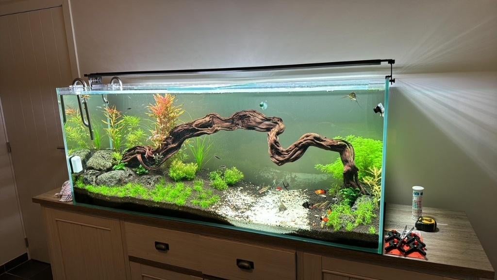 Aquarium 450 Liter en/of toebehoren, Animaux & Accessoires, Poissons | Aquariums & Accessoires, Comme neuf, Aquarium vide, Enlèvement