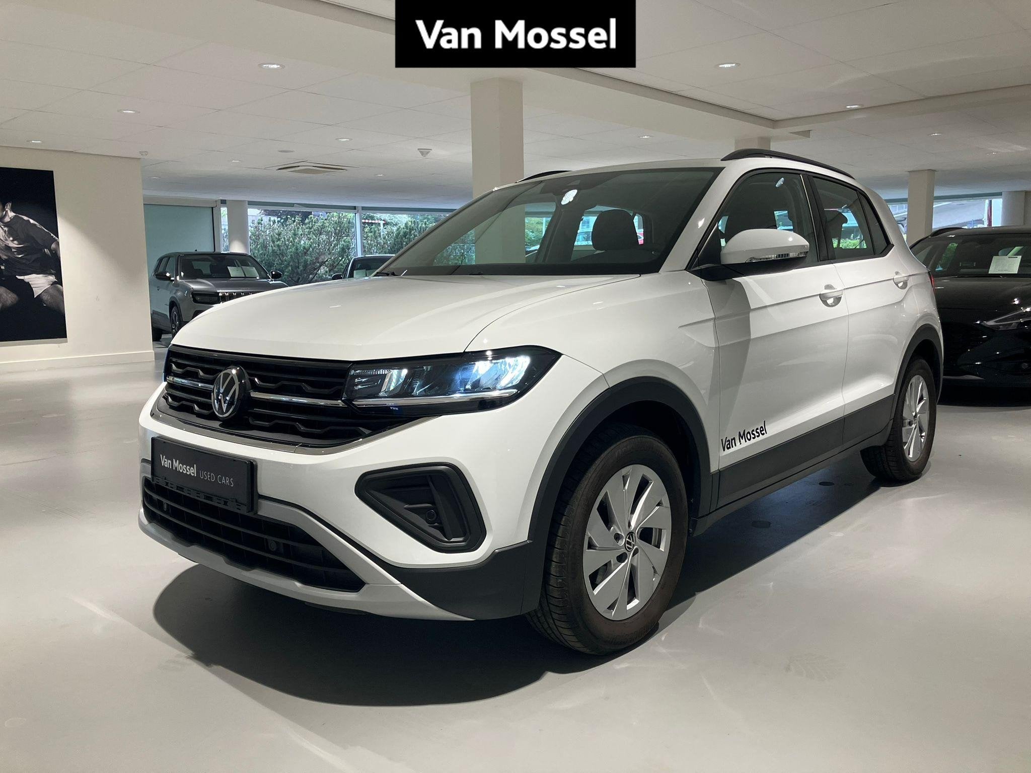 Volkswagen T-Cross Life, Auto's, Volkswagen, Voorwielaandrijving, Zwart, 95 pk, Wit