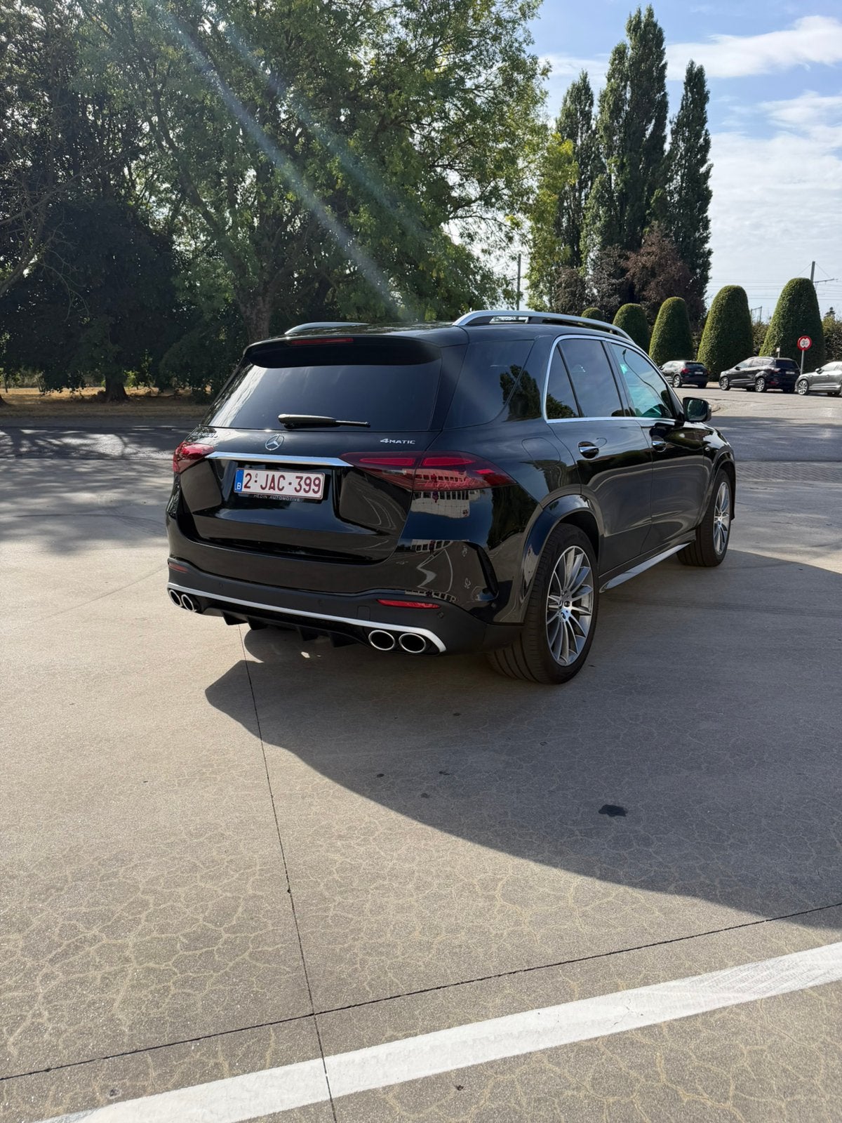 Mercedes Gle 400e, Auto's, Mercedes-Benz, Parkeerassistent, GLE, Zwart, Leder